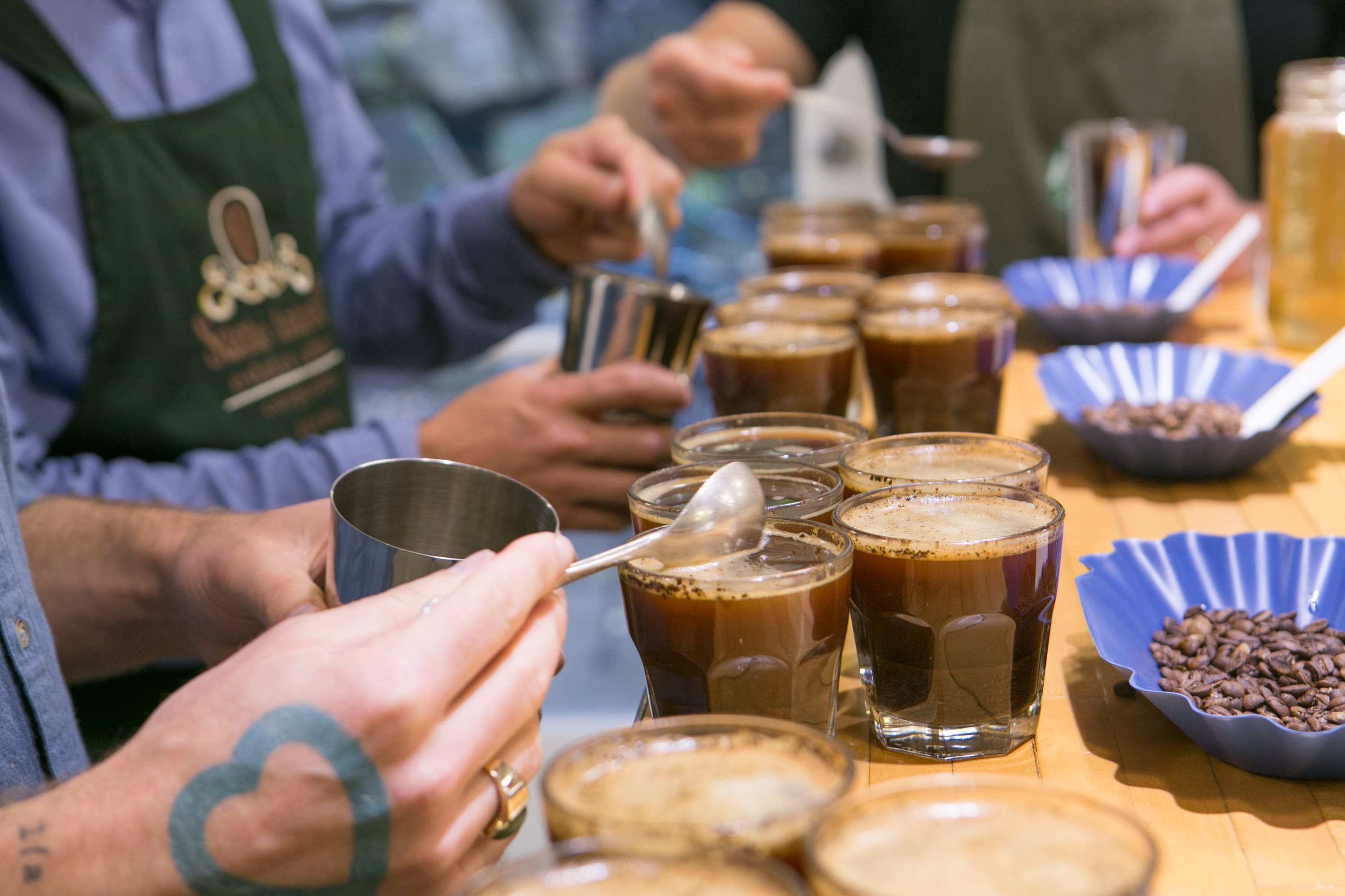 Cupping Step 5 Atlas Coffee Importers