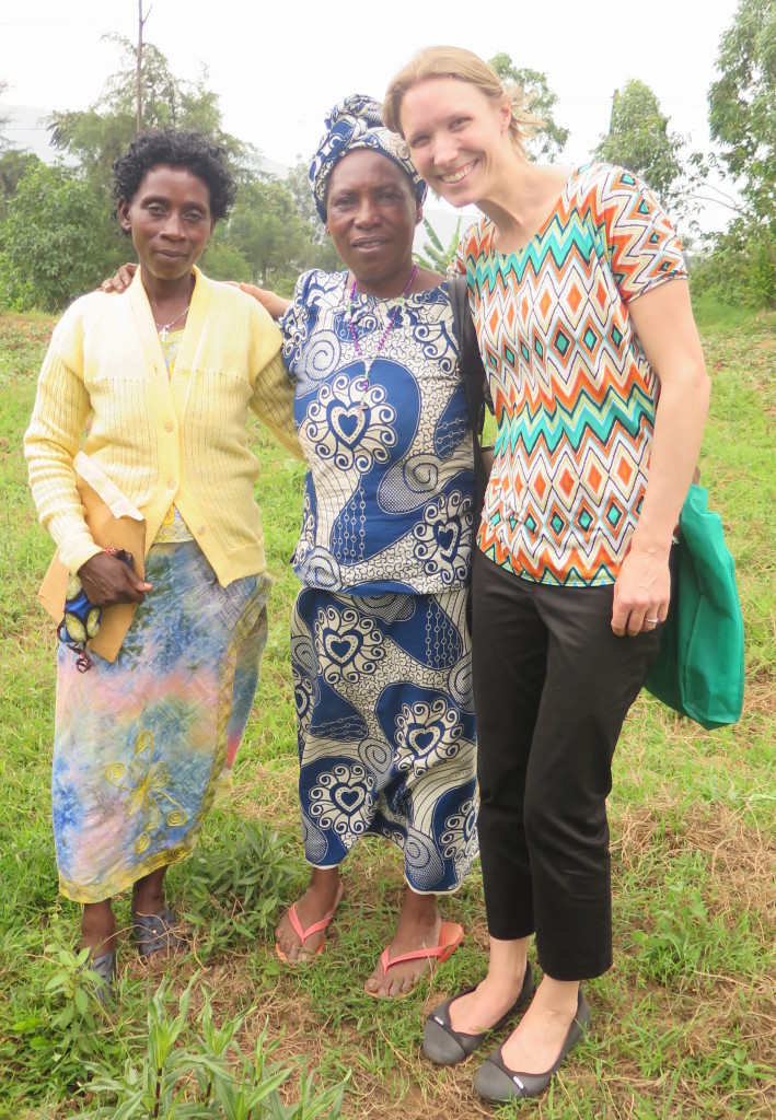 With Cecile and Colette of Hingakawa
